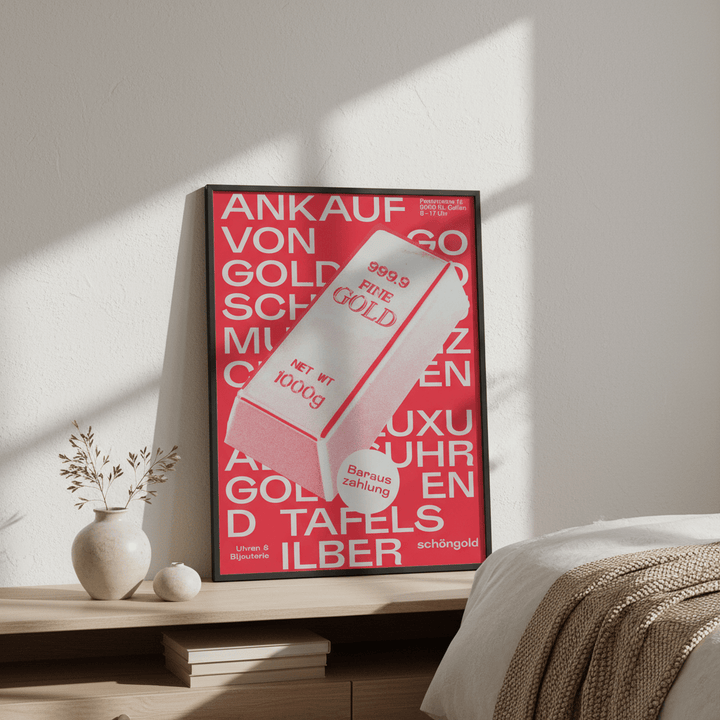 Barauszahlung by Jerome Bizien wall - art - picture - poster
