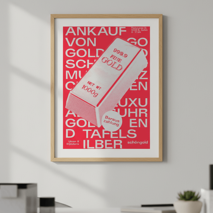 Barauszahlung by Jerome Bizien wall - art - picture - poster