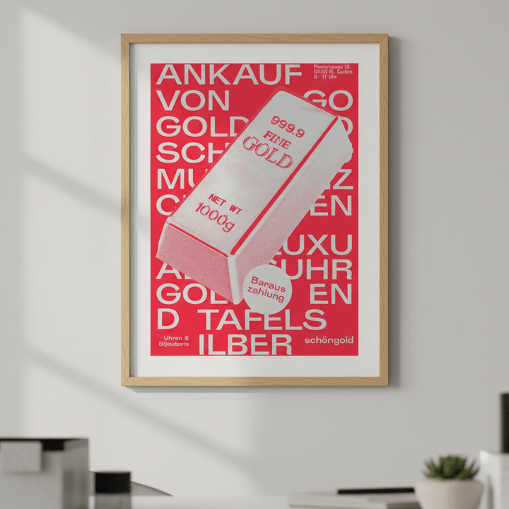Barauszahlung by Jerome Bizien wall - art - picture - poster