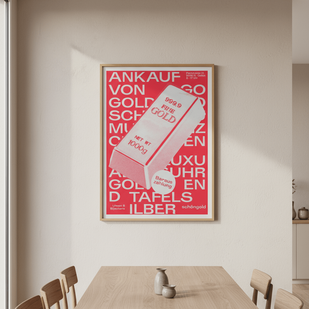 Barauszahlung by Jerome Bizien wall - art - picture - poster