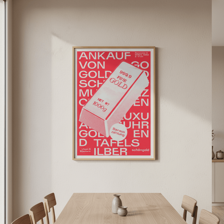 Barauszahlung by Jerome Bizien wall - art - picture - poster