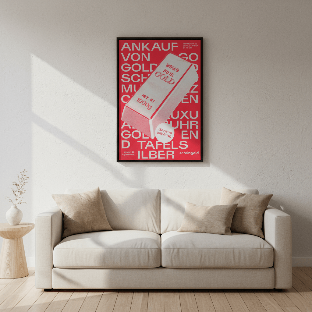 Barauszahlung by Jerome Bizien wall - art - picture - poster