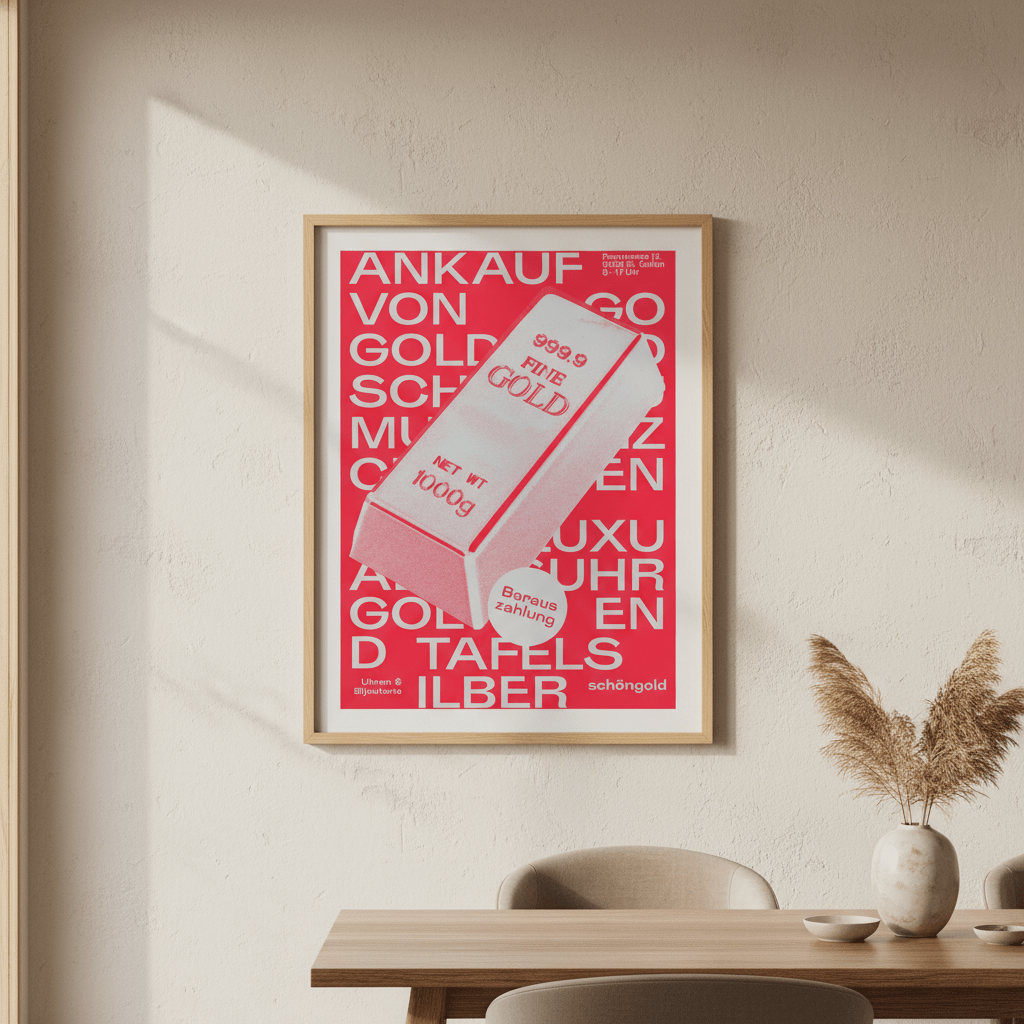 Barauszahlung by Jerome Bizien wall - art - picture - poster