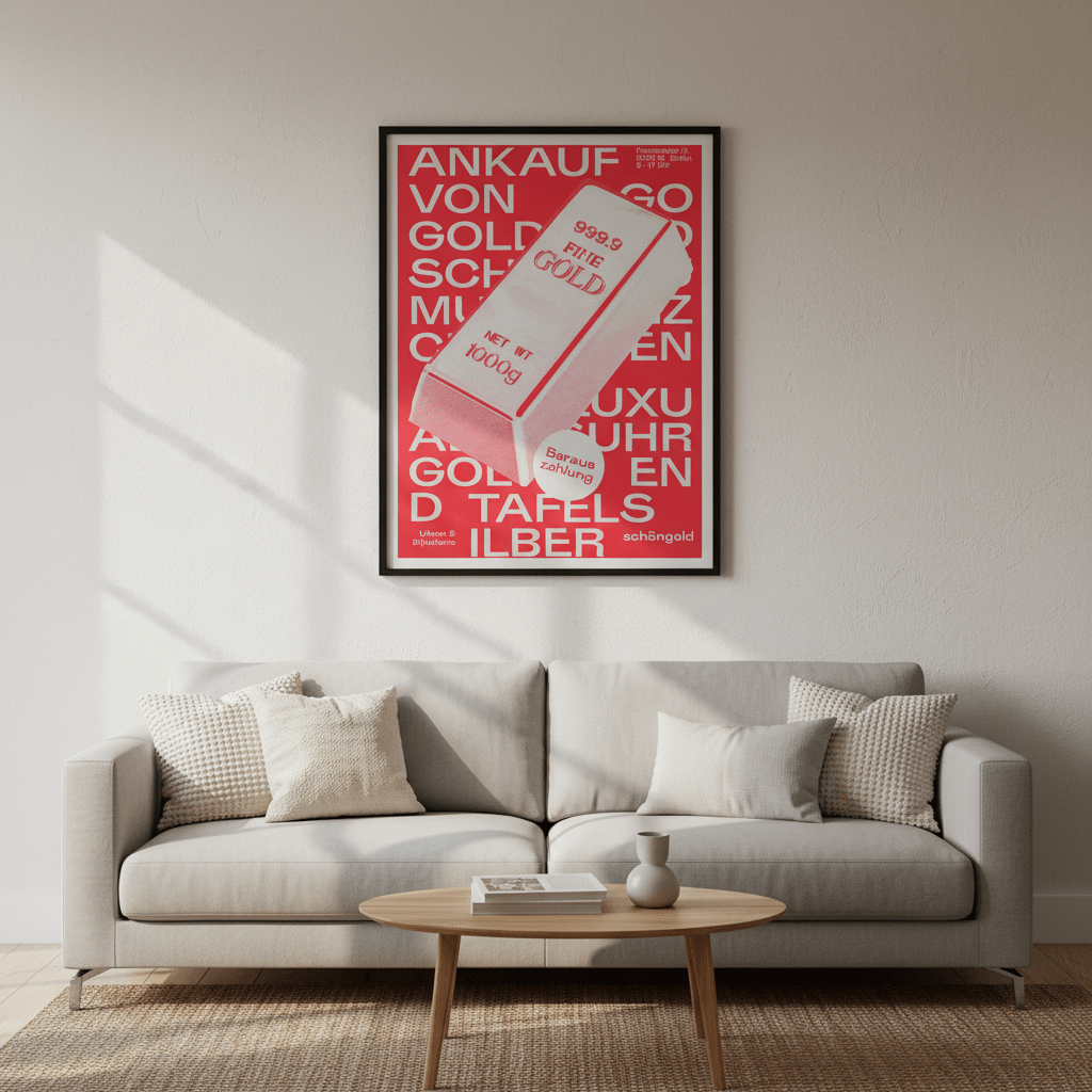 Barauszahlung by Jerome Bizien wall - art - picture - poster