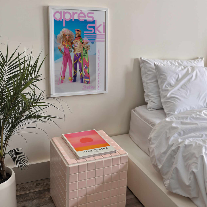 Barbie Apres Ski Retro Print wall - art - picture - poster