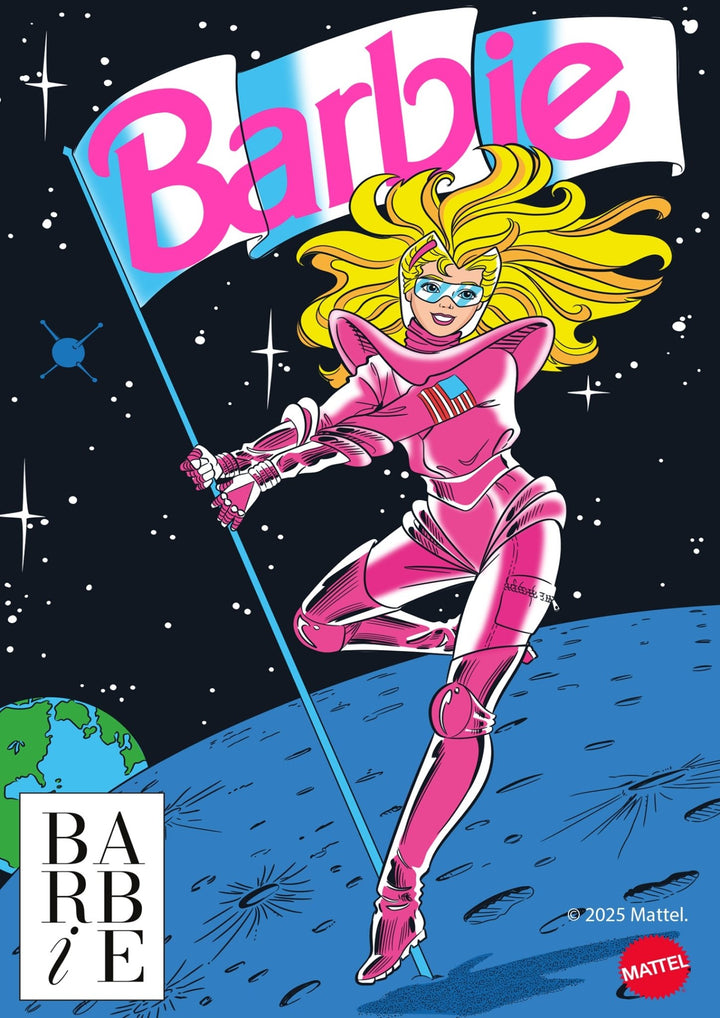 Barbie Astro Retro Print Frame