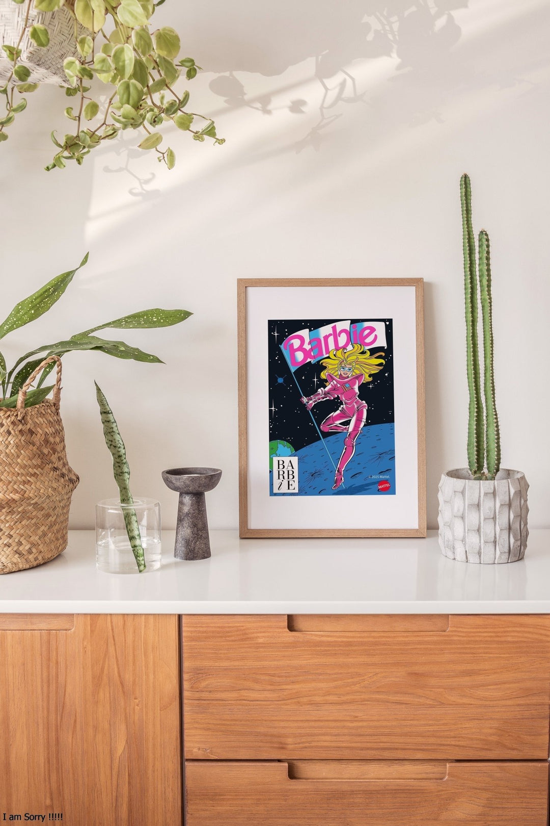 Barbie Astro Retro Print wall - art - picture - poster