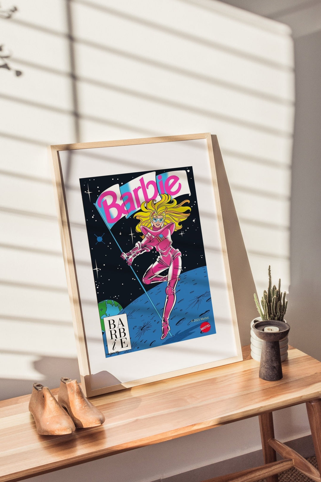 Barbie Astro Retro Print wall - art - picture - poster