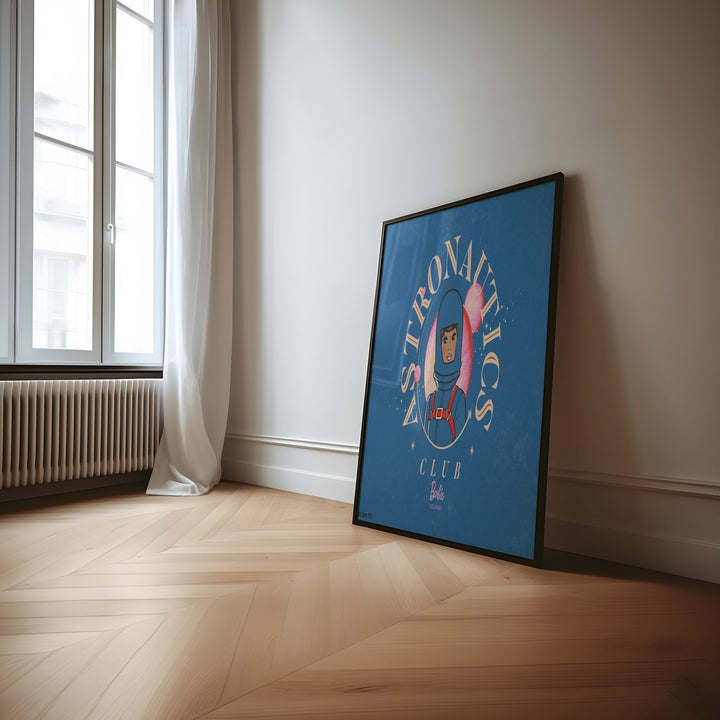 Barbie Astronauts Club Landscape Print wall - art - picture - poster