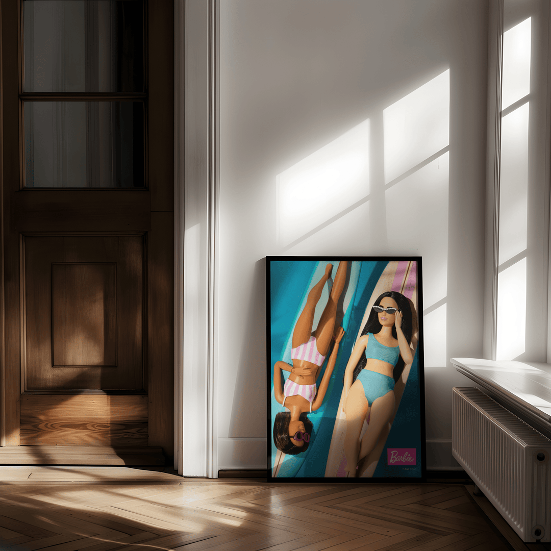 Barbie Beach Club Print wall - art - picture - poster