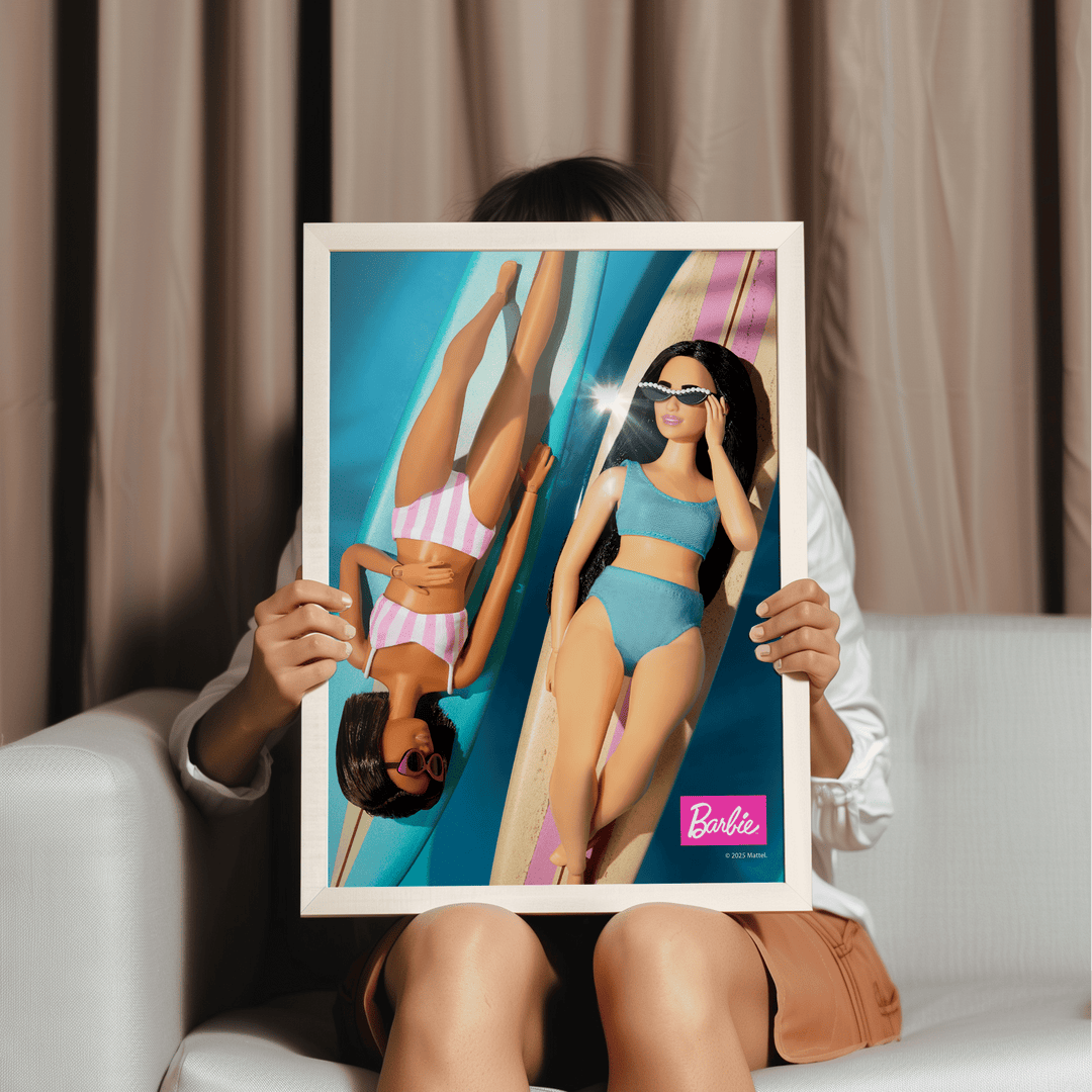 Barbie Beach Club Print wall - art - picture - poster