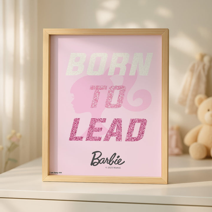 Barbie Born to Lead Print wall - art - picture - poster