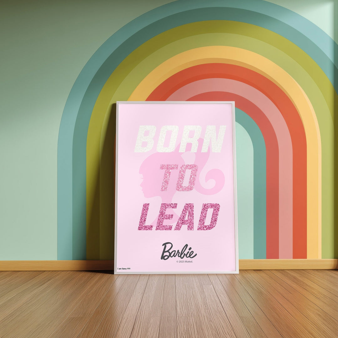 Barbie Born to Lead Print wall - art - picture - poster