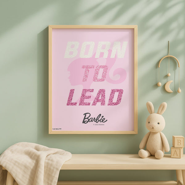 Barbie Born to Lead Print