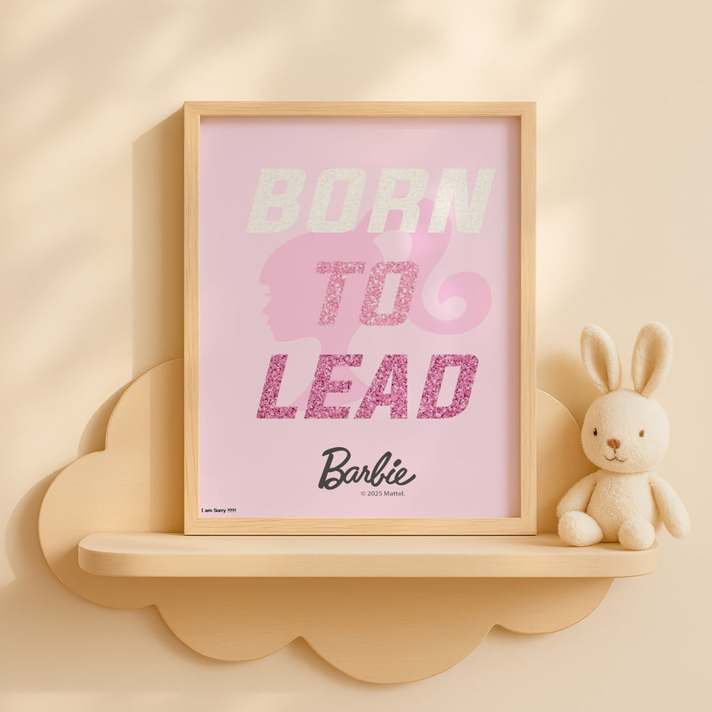Barbie Born to Lead Print wall - art - picture - poster