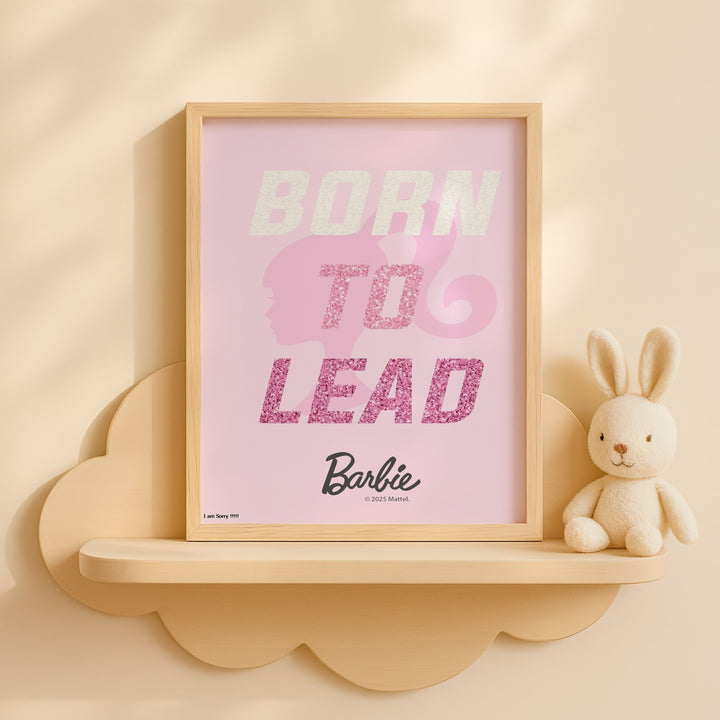 Barbie Born to Lead Print wall - art - picture - poster