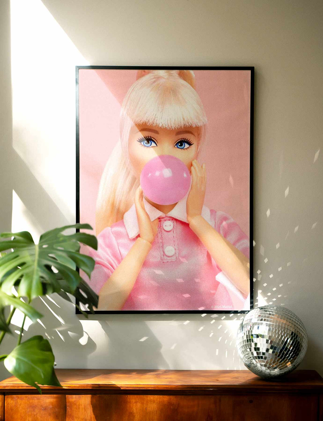 Barbie Bubblegum Print wall - art - picture - poster