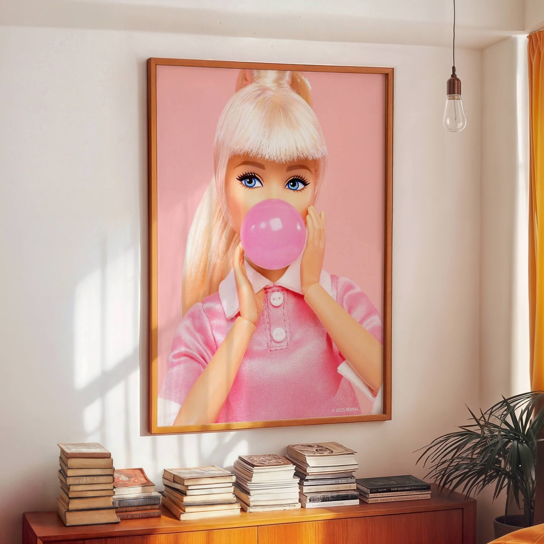 Barbie Bubblegum Print wall - art - picture - poster