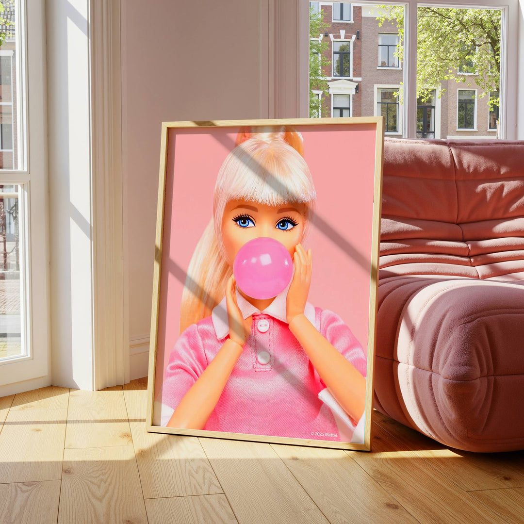 Barbie Bubblegum Print wall - art - picture - poster