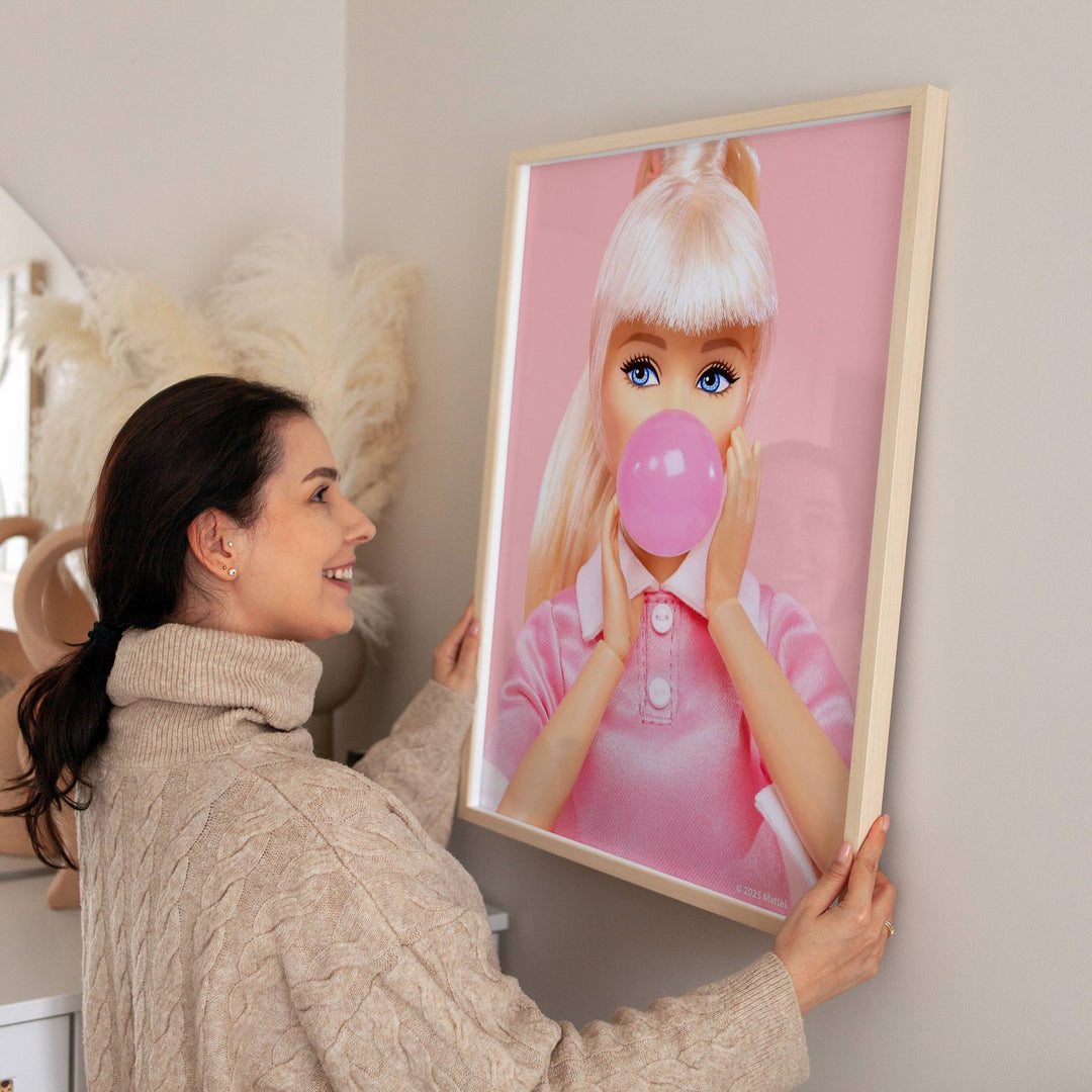 Barbie Bubblegum Print wall - art - picture - poster