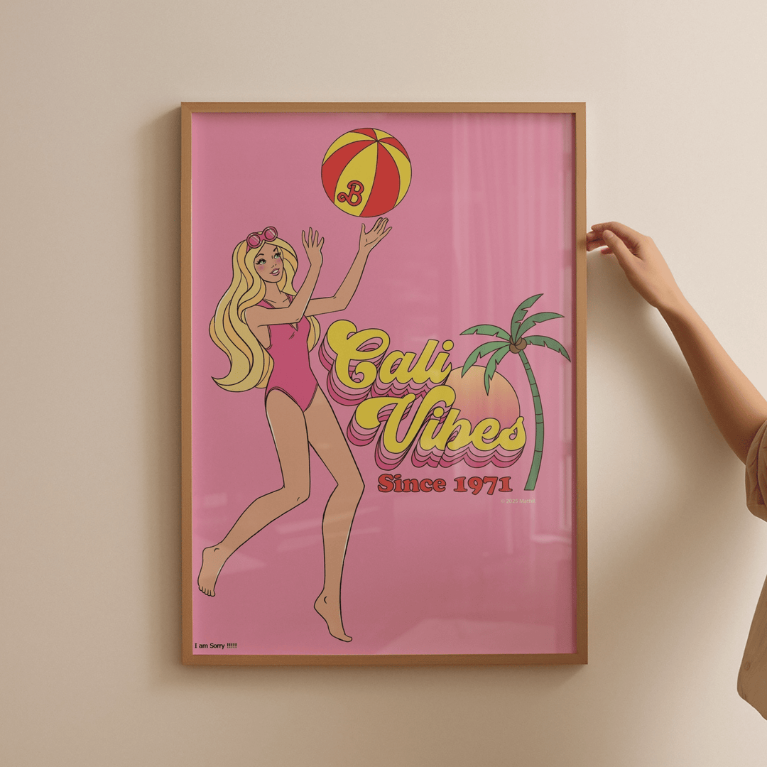 Barbie Cali Vibes since 1971 wall - art - picture - poster