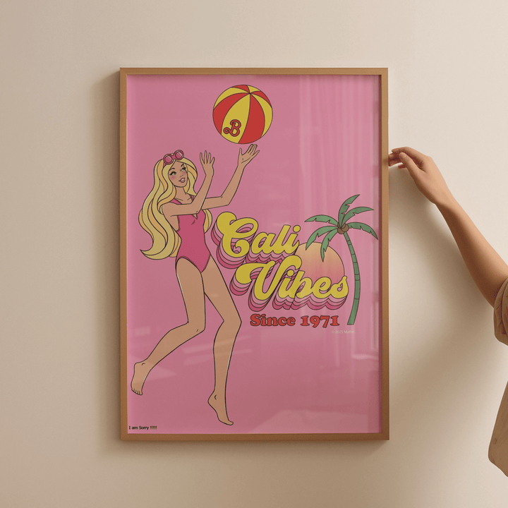 Barbie Cali Vibes since 1971 wall - art - picture - poster