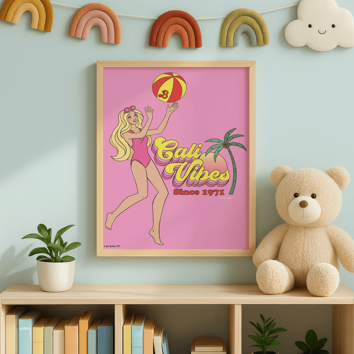 Barbie Cali Vibes since 1971 wall - art - picture - poster