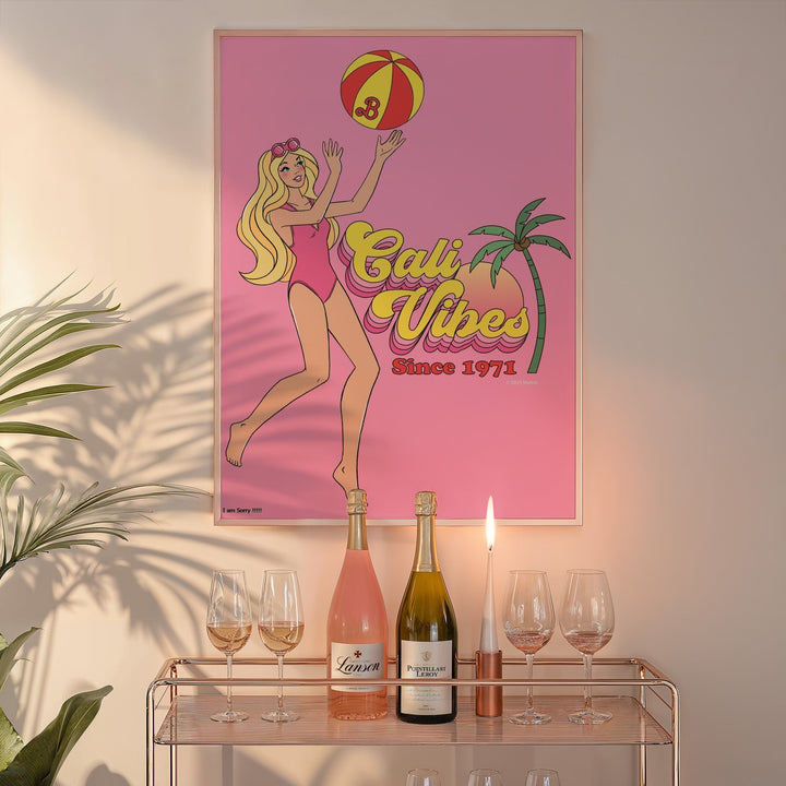 Barbie Cali Vibes since 1971 wall - art - picture - poster