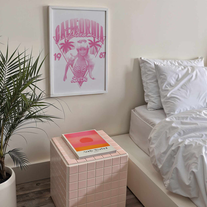 Barbie California Dream 1987 Retro Miami Print wall - art - picture - poster