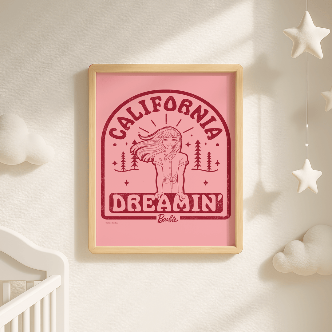 Barbie California Dreamin Wall Art Poster wall - art - picture - poster