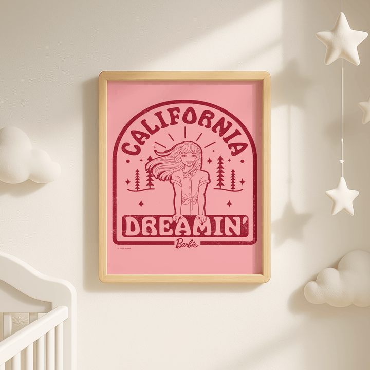 Barbie California Dreamin Wall Art Poster wall - art - picture - poster