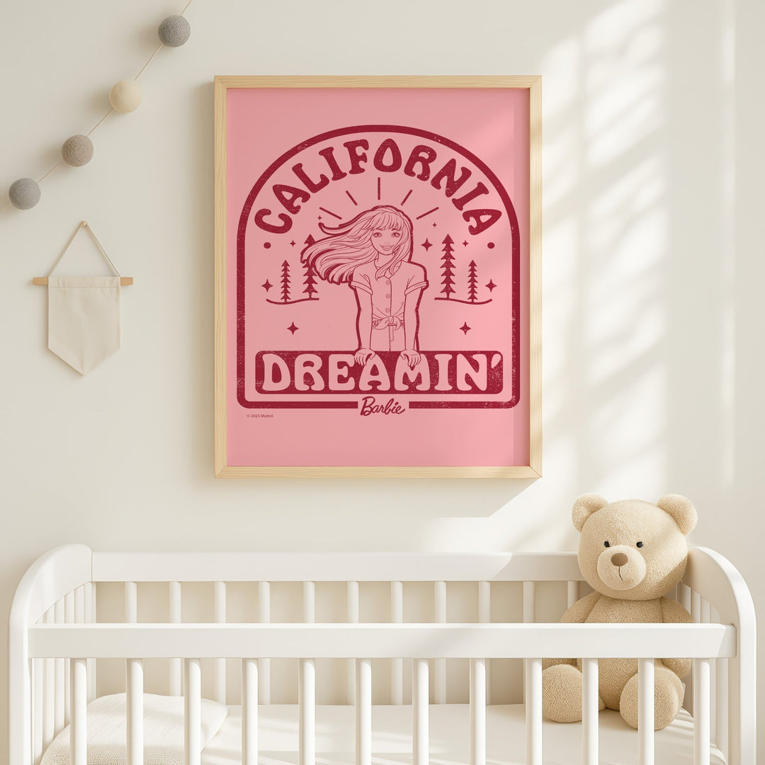 Barbie California Dreamin Wall Art Poster wall - art - picture - poster