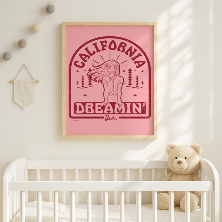 Barbie California Dreamin Wall Art Poster wall - art - picture - poster