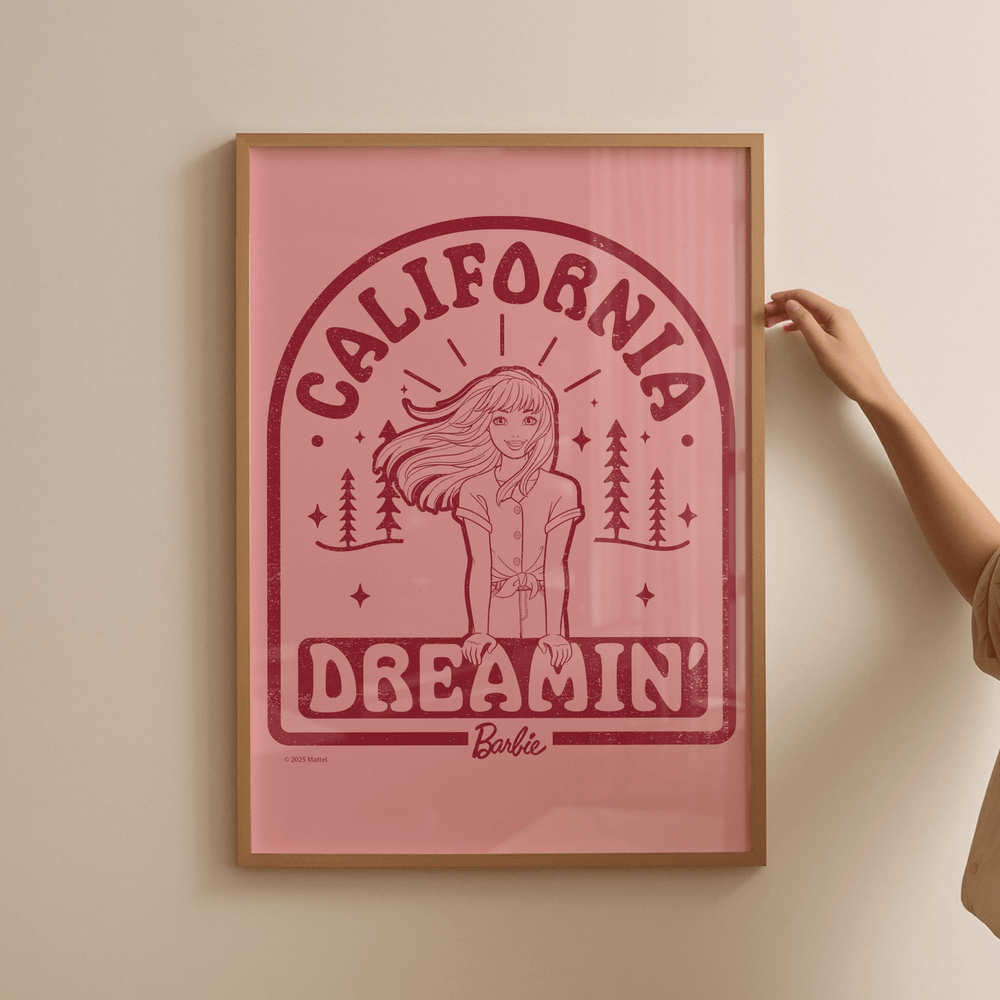 Barbie California Dreamin Wall Art Poster wall - art - picture - poster