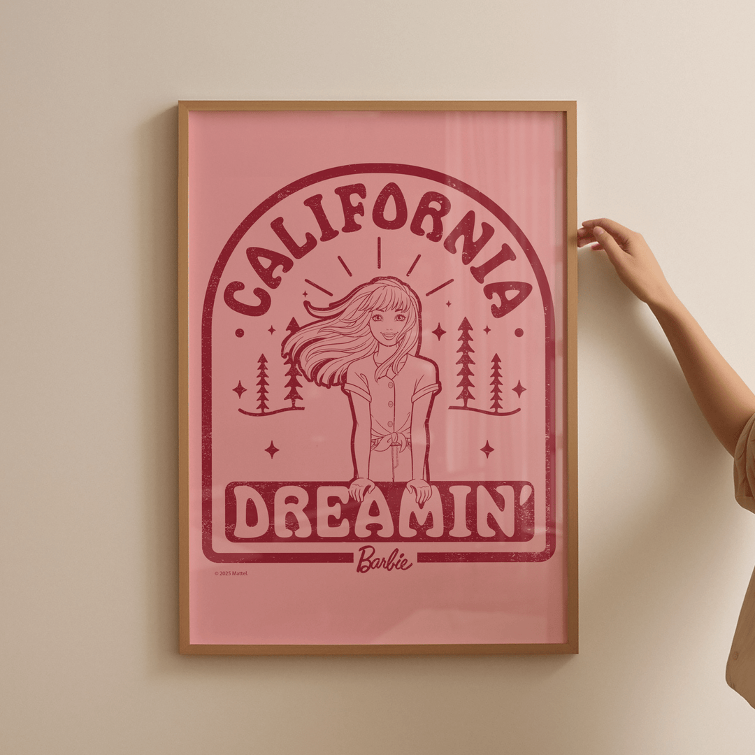 Barbie California Dreamin Wall Art Poster wall - art - picture - poster