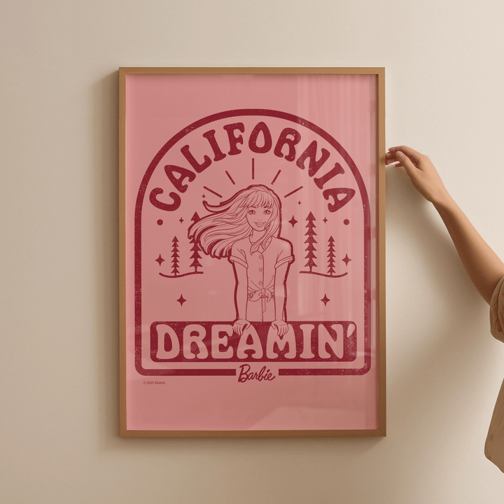 Barbie California Dreamin Wall Art Poster wall - art - picture - poster