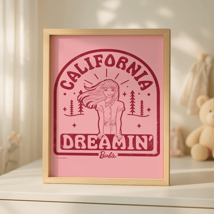 Barbie California Dreamin Wall Art Poster wall - art - picture - poster