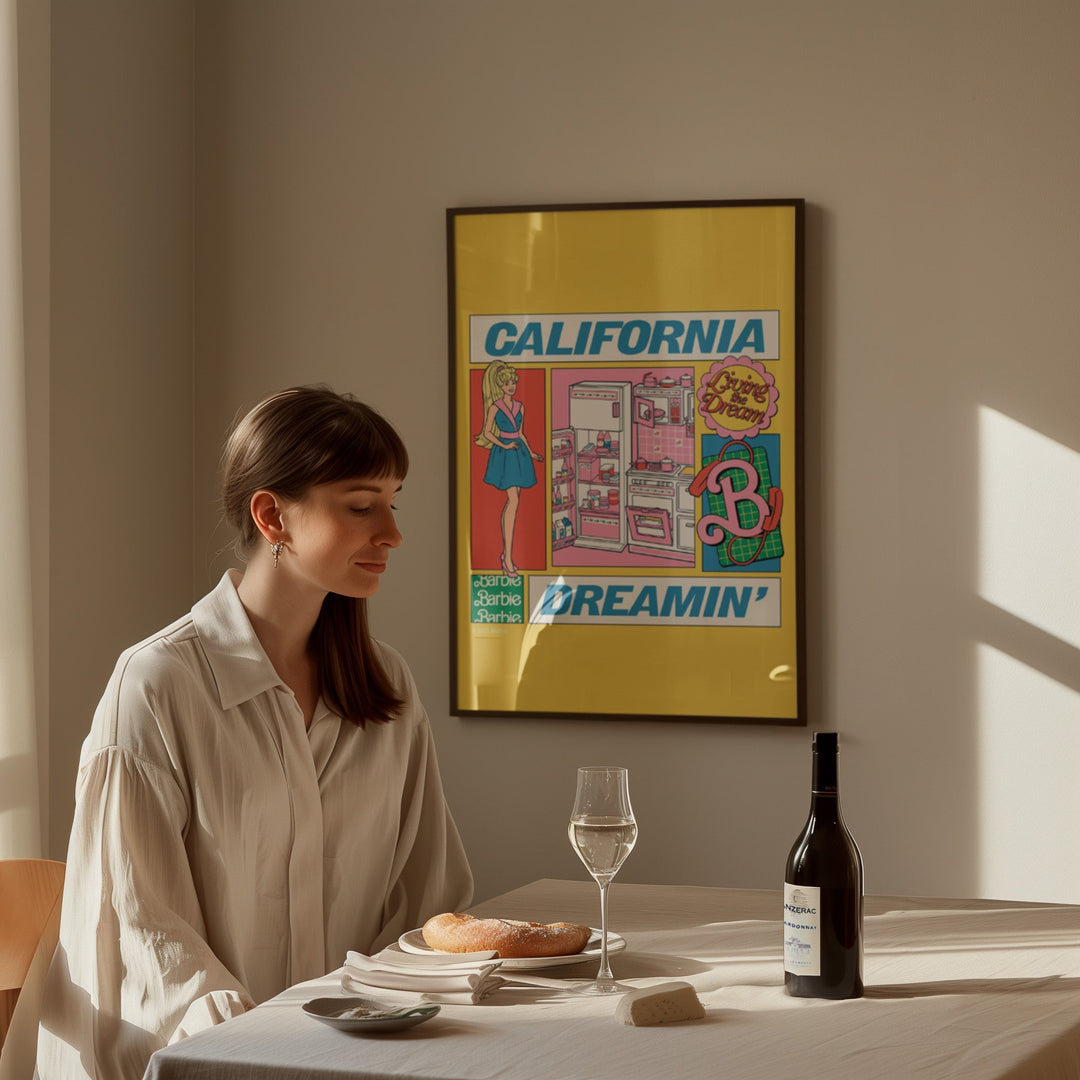 Barbie California Dreamin Wall Art Print wall - art - picture - poster