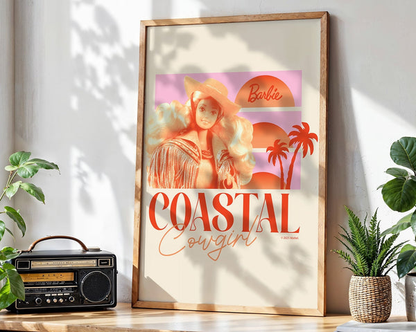 Barbie Coastal Cowgirl Landscape Print
