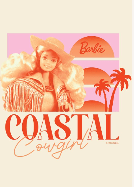 Barbie Coastal Cowgirl Landscape Print
