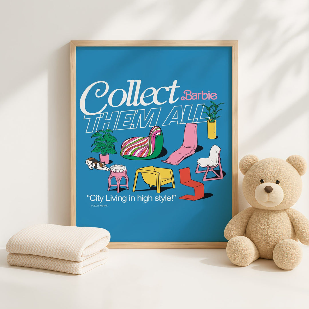 Barbie Collect Them All Poster Print wall - art - picture - poster