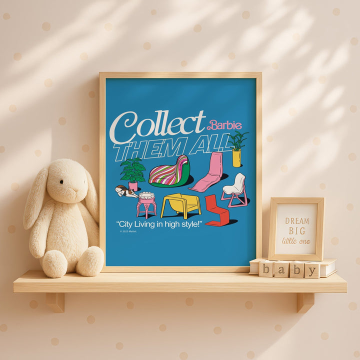 Barbie Collect Them All Poster Print wall - art - picture - poster
