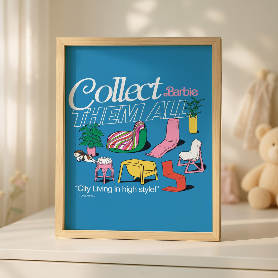 Barbie Collect Them All Poster Print wall - art - picture - poster