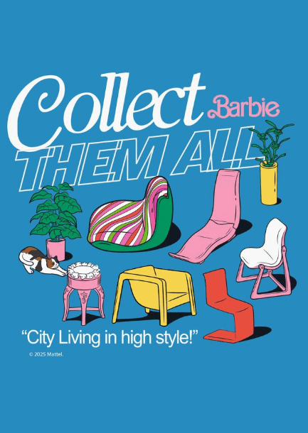 Barbie Collect Them All Poster Print,frame