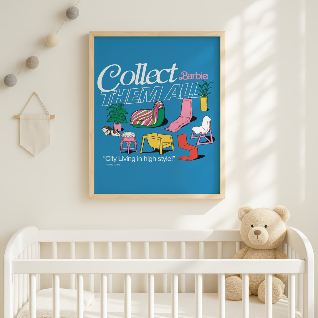 Barbie Collect Them All Poster Print wall - art - picture - poster
