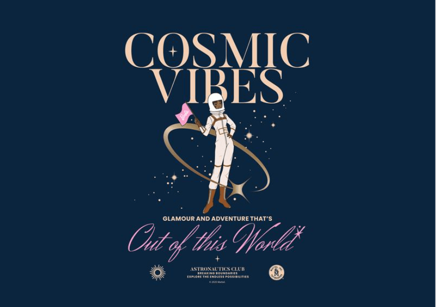 Barbie Cosmic Vibes Landscape Print