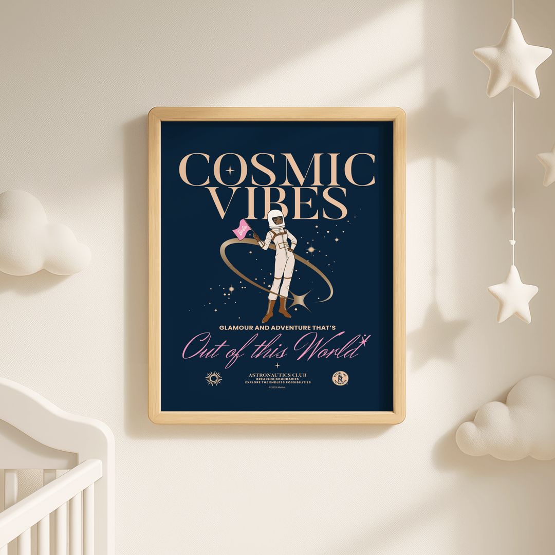Barbie Cosmic Vibes Portrait Print wall - art - picture - poster