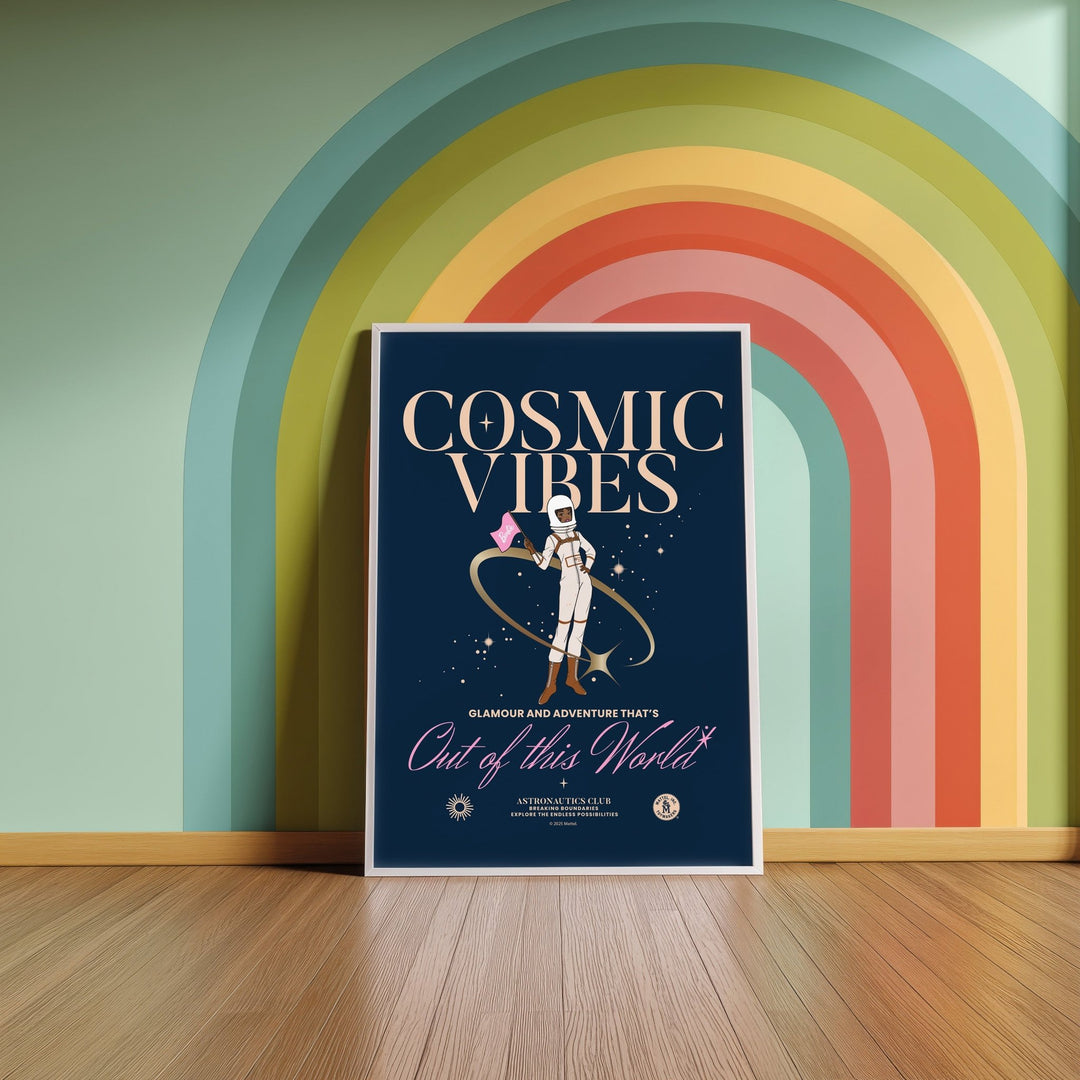 Barbie Cosmic Vibes Portrait Print wall - art - picture - poster