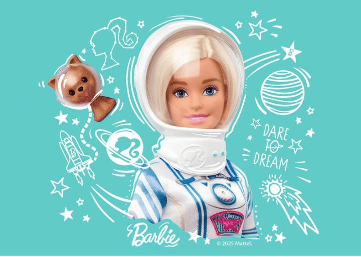 Barbie Dare to Dream Wall Art Print,frame