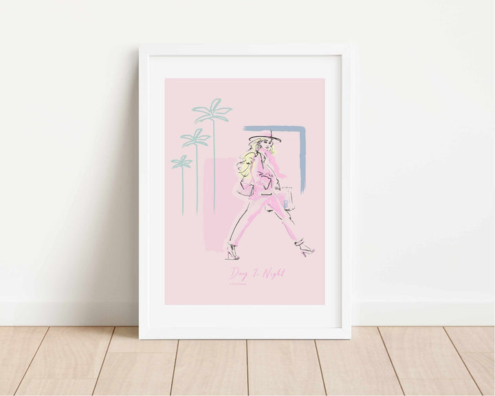 Barbie Day To Night Portrait Wall Art Print wall - art - picture - poster